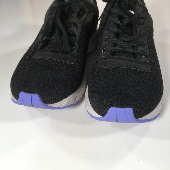 Vionic Endure Lace Up Sneakers Womens Size 11 Black Knit - Picture 6 of 9